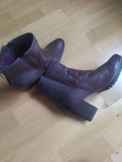 Botki skórzane Tamaris