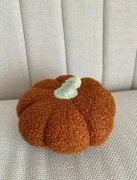 Dynia jesienna poduszka dekoracja pumpkin brązowa pomarańczowa na jesień