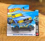 Hot Wheels - Volvo 240 Drift Wagon - Case C 69/250 - niebieski blue