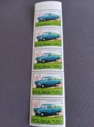 Znaczek pocztowy polski fiat 125 p