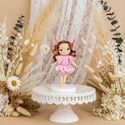 Figurka z masy cukrowej na tort wróżka ozdoba topper