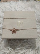 Złota celebrytka łańcuszek YES