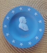 Talerzyk Wedgwood Jasperware B. Franklin