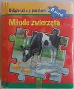 Książeczka z puzzlami. Młode zwierzęta