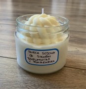 Świeca sojowa bergamotka z pomarańczą 330 ml handmade