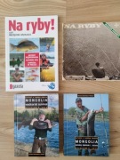 4x książki o tematyce wędkarskiej