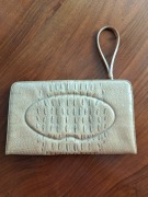 Vintage portfel torebka do ręki lata 60-te beż