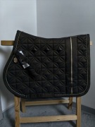 Czaprak skokowy Eskadron square glam czarny Full Vs