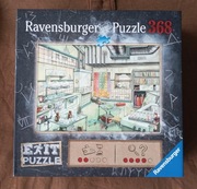 Ravensburger puzzle Exit Laboratorium 368 elementów 50x70 cm BDB