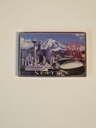Seattle USA Magnes na lodówkę 7,5x5 cm pamiątka prezent
