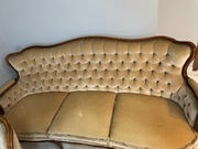 Sofa plus dwa fotele styl ludwikowski 