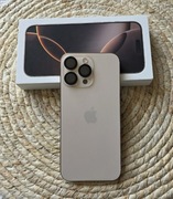 Sprzedam iPhone'a 16 Pro Max 8 GB / 256 GB - Tytan Pustynny