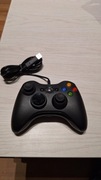Kontroler Pad przewodowy czarny do xbox 360 pc sprawny ładny