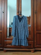 Mango sukienka niebieska 