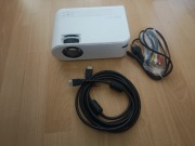 Projektor LED YABER V2 biały 1080p Full HD WiFi