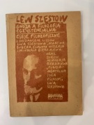 Szestow „Gnoza a filozofia egzystencjalna”