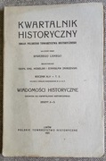 Kwartalnik Historyczny XLV WH do z.2-3  1931r.