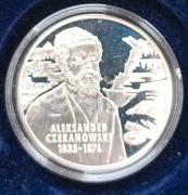 10 zł „Aleksander Czekanowski” – SREBRO Ag925 – 2004 – LICYTACJA