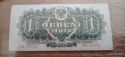 Banknot 1 zł z 1944 roku seria OB. "OBOWIĄZKOWYM" 1zł 