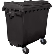 POJEMNIK NA ŚMIECI ODPADY POJEMNIKI 770L GRAFIT