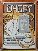 Plakat Jakub Erol, Dagny.  Plakat Artystyczny – Dekoracja Retro do Kawiarni