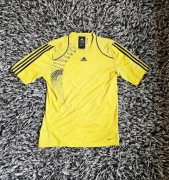 Unikatowa żółta koszulka Adidas Predator m 38 y2k