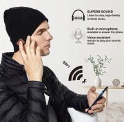 CZAPKA ZIMOWA Z SŁUCHAWKAMI BORAYDA BLUETOOTH 5.2 BEZPRZEWODOWA PRO