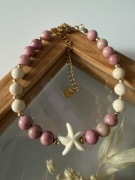 Brandów Ariel rodonit kamień rzeczny muszla 17 cm