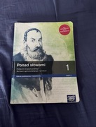 Ponad słowami 1 część 2 zakres podstawowy i rozszerzony Nowa Era