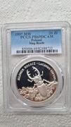 20 ZŁ JELONEK ROGACZ 1997R. PCGS PR69 DCAM.