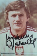 Włodzimierz Lubański- autograf zdobyty osobiście