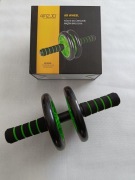 Kółko do ćwiczeń mięśni brzucha ABS WHEEL ROLLER rozciąganie 4FIZJO