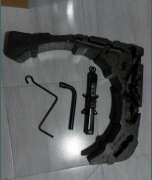 Wkład styropianowy koła Nissan Micra K12 lewarek klucz 