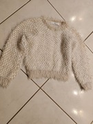 puchaty misiowy sweter dla dziewczynki bluza