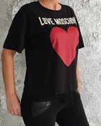LOVE MOSCHINO  orginalna bluzka roz XL