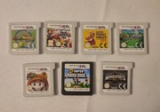 Zestaw 7 gier Mario na nintendo DS