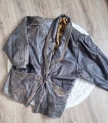 Skórzana kurtka vintage Vera Pelle oversize /prawdziwa włoska skóra 80s 90s