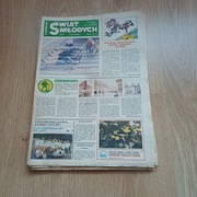 ŚWIAT MŁODYCH -WYD.1989 ROK -TYTUS, ROMEK I ATOMEK -NIEKOMPLETNY-. 24 SZT.