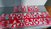 Nowy Szalik Polska wzór szachownica