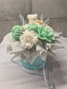 Box kwiatowy wosk sojowy