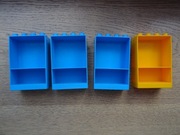 4x LEGO DUPLO REGAŁ 4x2x5