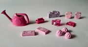 LEGO Akcesoria kobiece m.in.  Torebka, Szczoteczka, Telefon, Konewka 