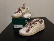 Puma Basket Heart Hexagon Wn's – ze wstążkami, roz. 37, White-Rose Gold