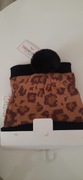 Komplet czapka szalik 10-14 lat NOWY