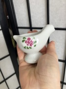 2 sztuki Podstawki do jajek ceramiczne, kurki