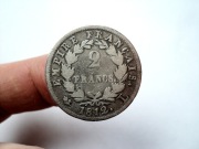 FRANCJA: 2 FRANKI 1812 R (L)- NISKI NAKŁAD