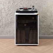 Szafka audio regał hifi na gramofon płyty winylowe
