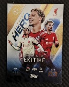 Match Attax EXTRA 2025/26 HUGO EKITIKE nr.253 ( Liverpool ) Hat Trick Hero