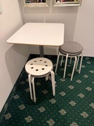 stolik + 4 krzesła IKEA