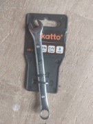 Klucz płasko oczkowy 8mm Verkatto 